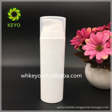 150ml PP airless pump bottle cosmetic pump bottle transparent lid